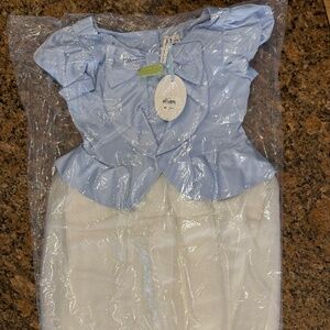 Girls Sz12 Janie & Jack Disney Cinderella Dress